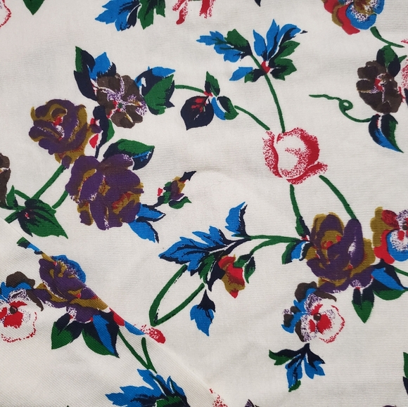 Classic New England flower crewneck long sleeve t-shirt vintage - Picture 3 of 8